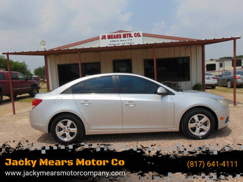2012 Chevrolet Cruze for sale at Jacky Mears Motor Co in Cleburne TX
