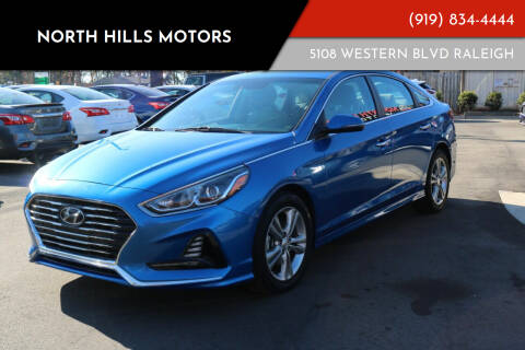 2018 Hyundai Sonata for sale at NORTH HILLS MOTORS in Raleigh NC