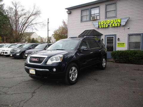 2008 GMC Acadia for sale at Loudoun Used Cars in Leesburg VA