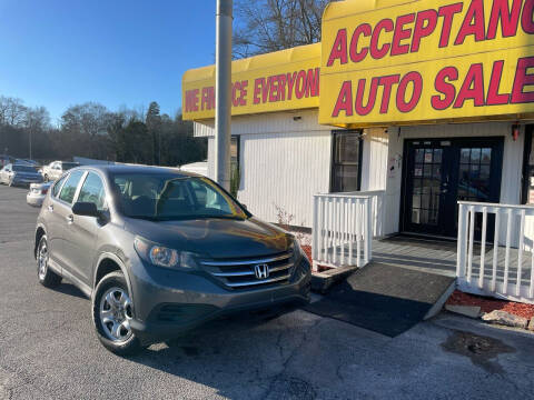 2014 Honda CR-V for sale at Acceptance Auto Sales in Lithia Springs GA