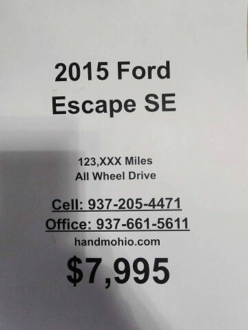 2015 Ford Escape SE