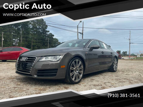 2012 Audi A7 for sale at Coptic Auto in Wilson NC
