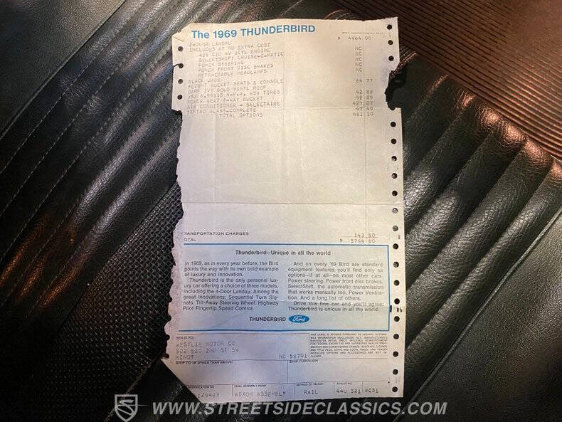1969 Ford Thunderbird