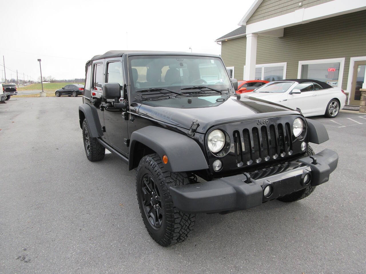 2014 Jeep Wrangler Unlimited for sale at FINAL DRIVE AUTO SALES INC in Shippensburg, PA