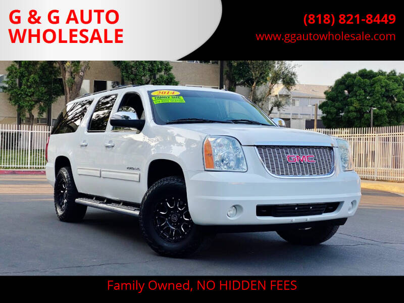 2014 GMC Yukon XL for sale at G & G AUTO WHOLESALE in North Hollywood CA