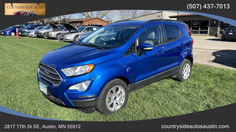 2018 Ford EcoSport for sale at COUNTRYSIDE AUTO INC in Austin MN