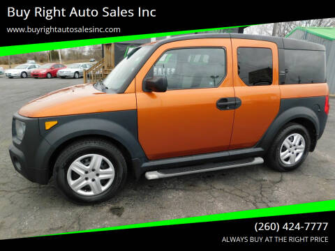 2008 Honda Element for sale at Buy Right Auto Sales Inc in Fort Wayne IN