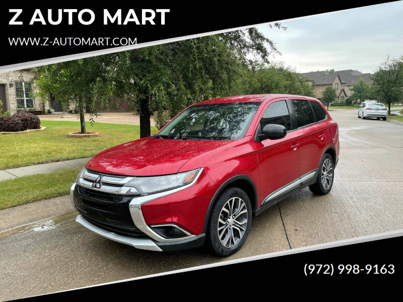 2016 Mitsubishi Outlander for sale at Z AUTO MART in Lewisville TX