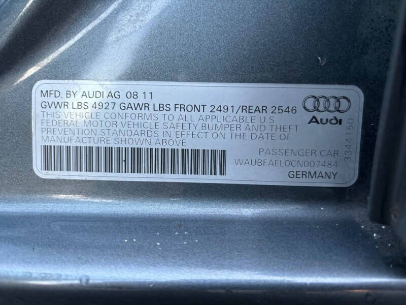 2012 Audi A4 2.0T quattro Premium