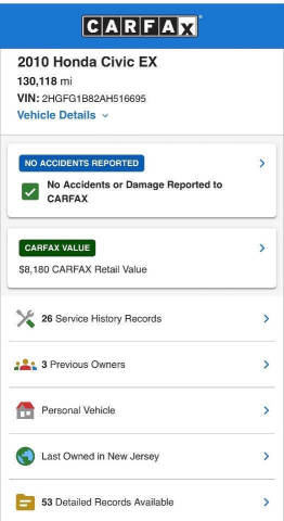 2010 Honda Civic EX