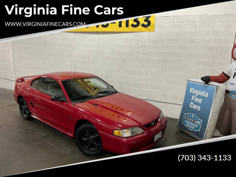 1996 Ford Mustang for sale at Virginia Fine Cars in Chantilly VA