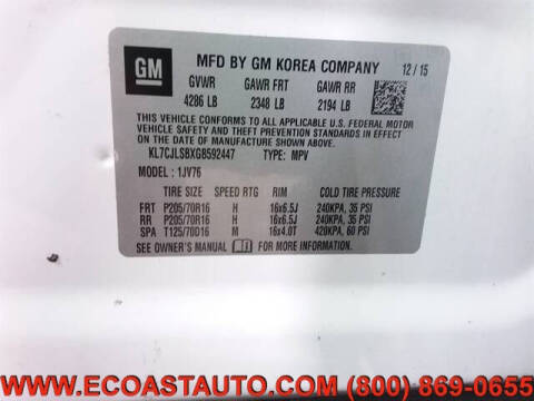 2016 Chevrolet Trax LT