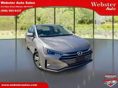 2020 Hyundai Elantra for sale at Webster Auto Sales in Webster MA