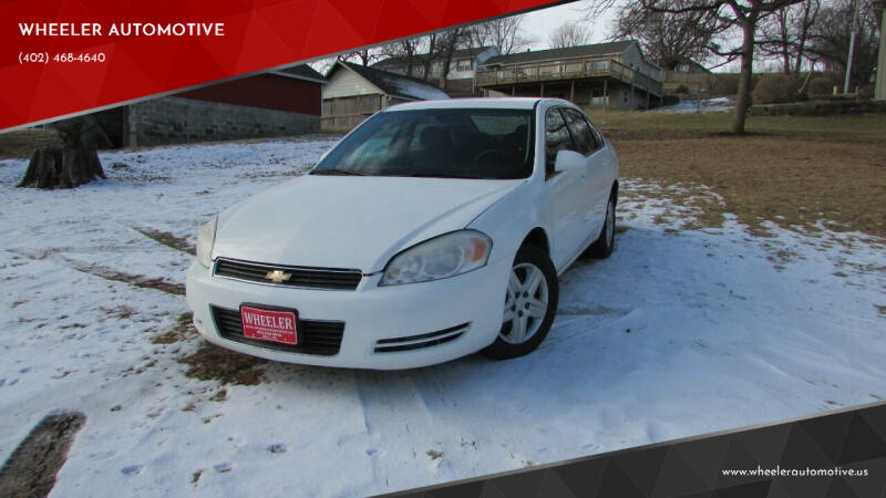 2007 Chevrolet Impala for sale at WHEELER AUTOMOTIVE in Fort Calhoun NE