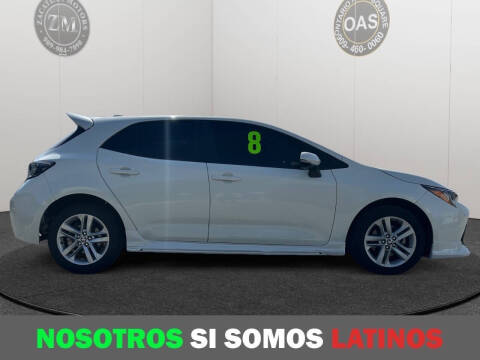 2020 Toyota Corolla Hatchback SE