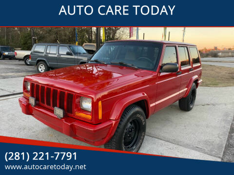 1998 Jeep Cherokee for sale at AUTO CARE TODAY in Spring TX