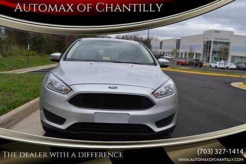 2018 Ford Focus for sale at Automax of Chantilly in Chantilly VA