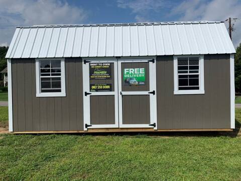 2023 Premier 10x20 Side Lofted Barn for sale at M&L Auto, LLC in Clyde NC