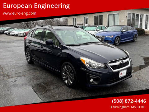 2014 Subaru Impreza for sale at European Engineering in Framingham MA