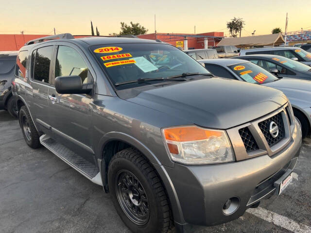 2013 Nissan Armada for sale at Unique Auto Sales, Inc. in Bell, CA