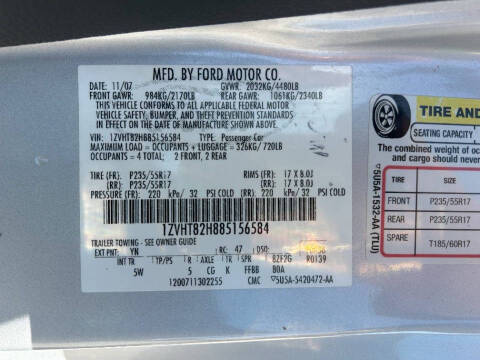 2008 Ford Mustang GT Deluxe