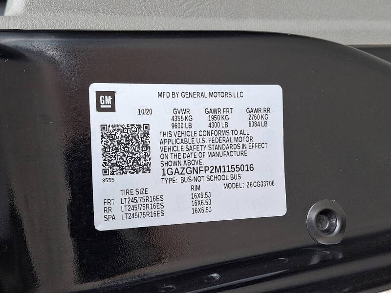 2021 Chevrolet Express LS 3500