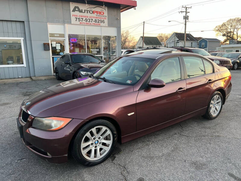 2006 BMW 3 Series for sale at AutoPro Virginia LLC in Virginia Beach VA