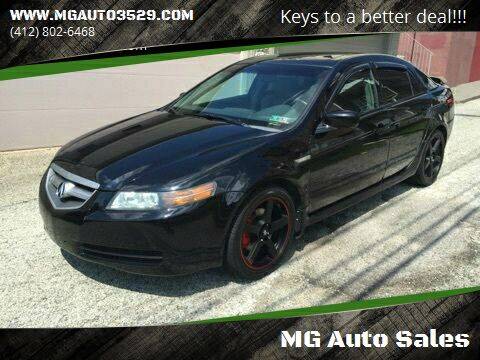 2006 Acura TL for sale at MG Auto Sales in Pittsburgh PA