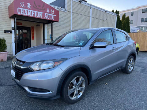 2018 Honda HR-V for sale at Champion Auto LLC in Quincy MA