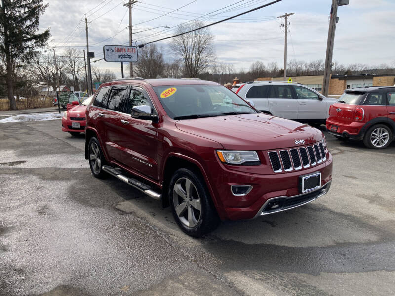 2014 Jeep Grand Cherokee for sale at JERRY SIMON AUTO SALES in Cambridge NY
