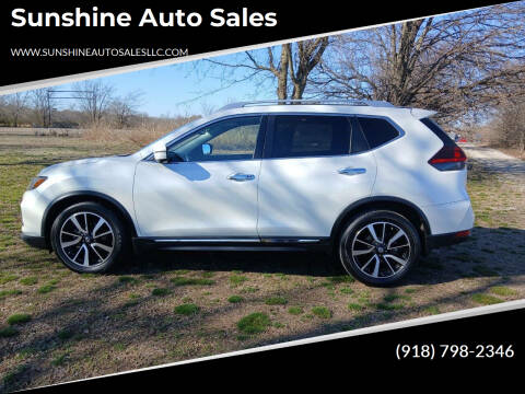 2019 Nissan Rogue for sale at Sunshine Auto Sales in Inola OK