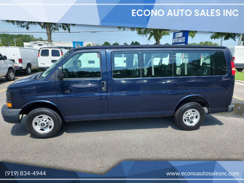 2007 GMC Savana Passenger for sale at Econo Auto Sales Inc in Raleigh NC