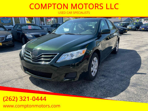 2011 Toyota Camry for sale at COMPTON MOTORS LLC in Sturtevant WI
