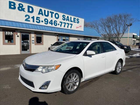 2014 Toyota Camry for sale at B & D Auto Sales Inc. in Fairless Hills PA