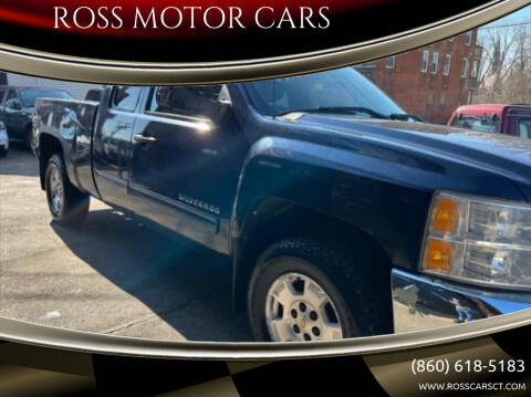 2012 Chevrolet Silverado 1500 for sale at ROSS MOTOR CARS in Torrington CT
