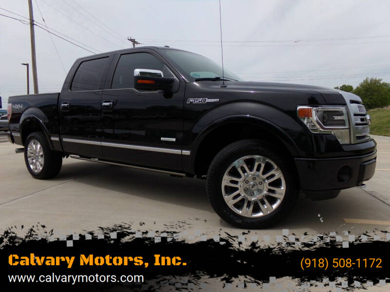2014 Ford F-150 for sale at Calvary Motors, Inc. in Bixby OK
