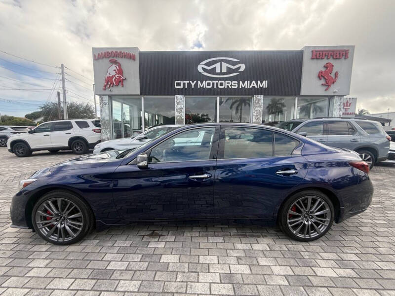 2023 Infiniti Q50 Red Sport 400