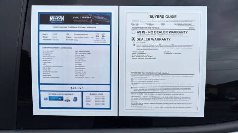 2023 Chevrolet TrailBlazer RS