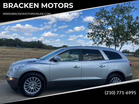 2011 Buick Enclave for sale at BRACKEN MOTORS in San Antonio TX