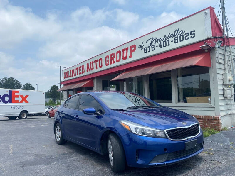 2017 Kia Forte for sale at Unlimited Auto Group of Marietta in Marietta GA