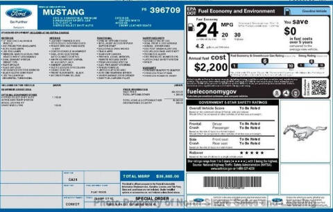 2015 Ford Mustang EcoBoost Premium