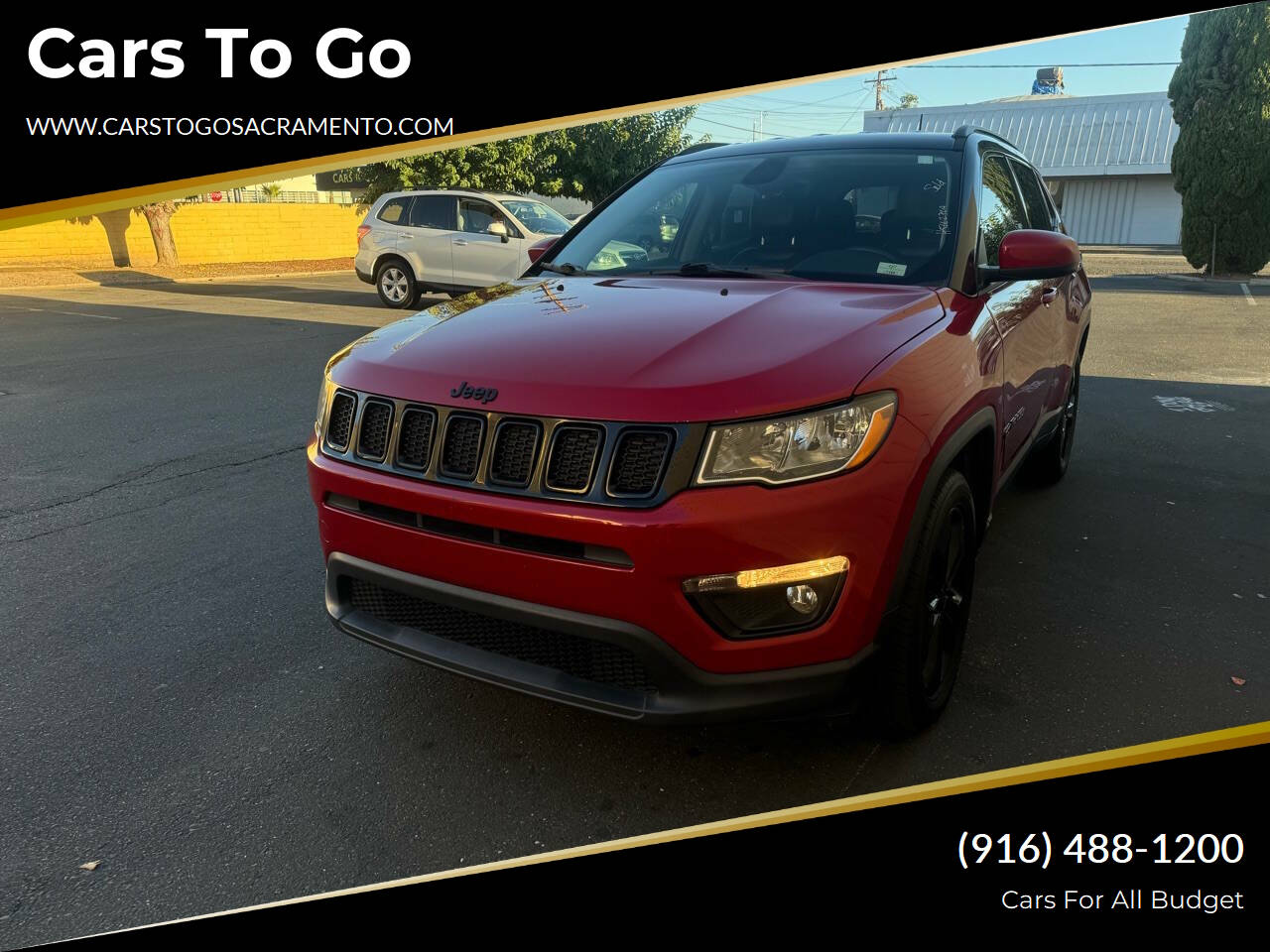 2018 Jeep Compass for sale at Cars To Go in Sacramento, CA