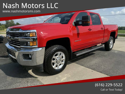 2015 Chevrolet Silverado 2500HD for sale at Nash Motors LLC in Hudsonville MI