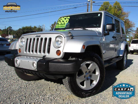 2012 Jeep Wrangler Unlimited for sale at High-Thom Motors in Thomasville NC