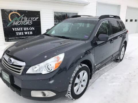 2012 Subaru Outback for sale at HILLTOP MOTORS INC in Caribou ME