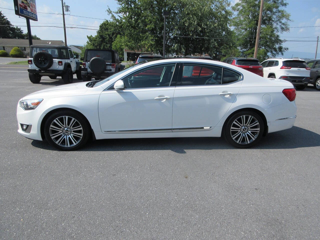 2014 Kia Cadenza for sale at FINAL DRIVE AUTO SALES INC in Shippensburg, PA