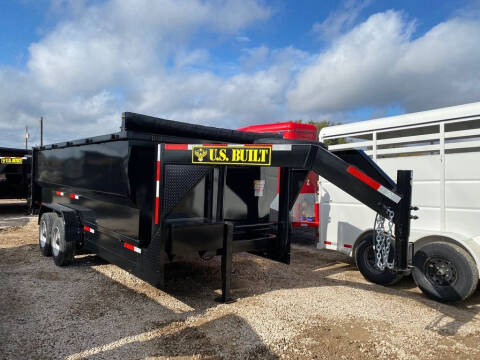 2024 US BUILT  - Gooseneck Dump Trailer 16 X for sale at LJD Sales in Lampasas TX