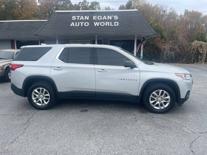2020 Chevrolet Traverse for sale at STAN EGAN'S AUTO WORLD, INC. in Greer SC
