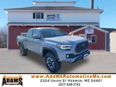 2021 Toyota Tacoma for sale at Adams Automotive in Hermon ME