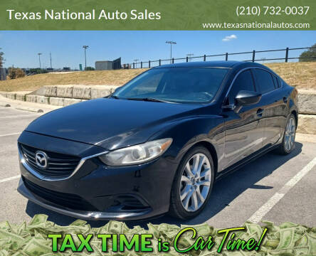 2015 Mazda MAZDA6 for sale at Texas National Auto Sales in San Antonio TX